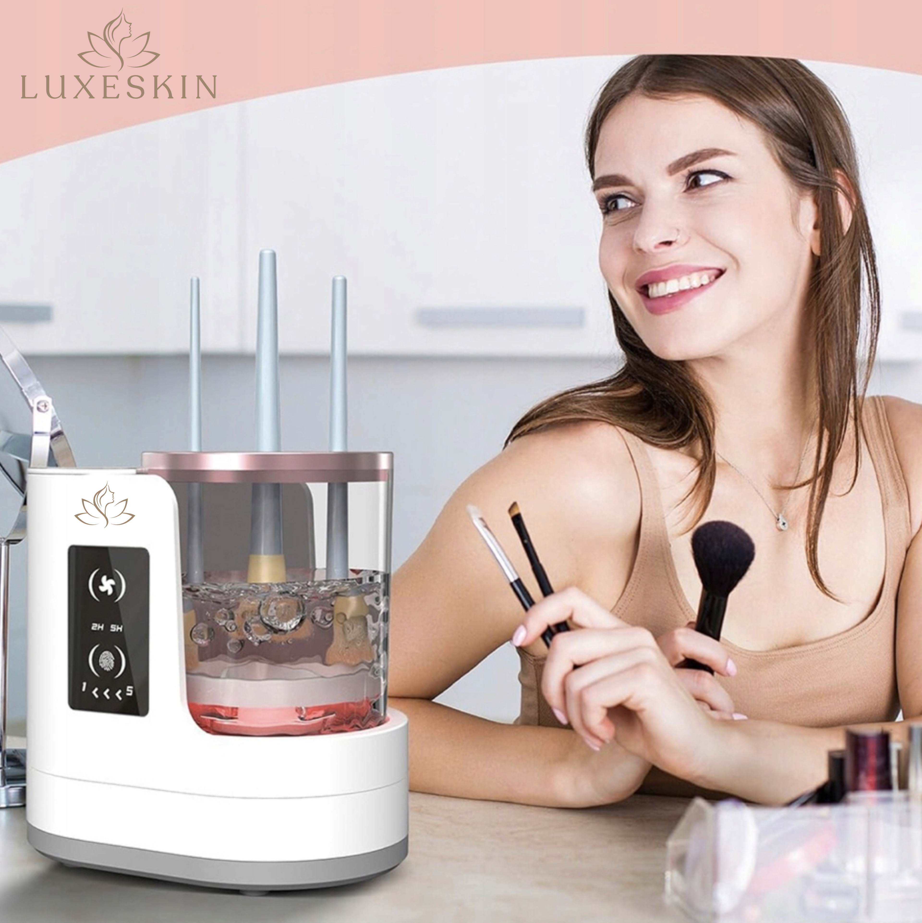 Luxeskin - InstantClean Ecsetmosó