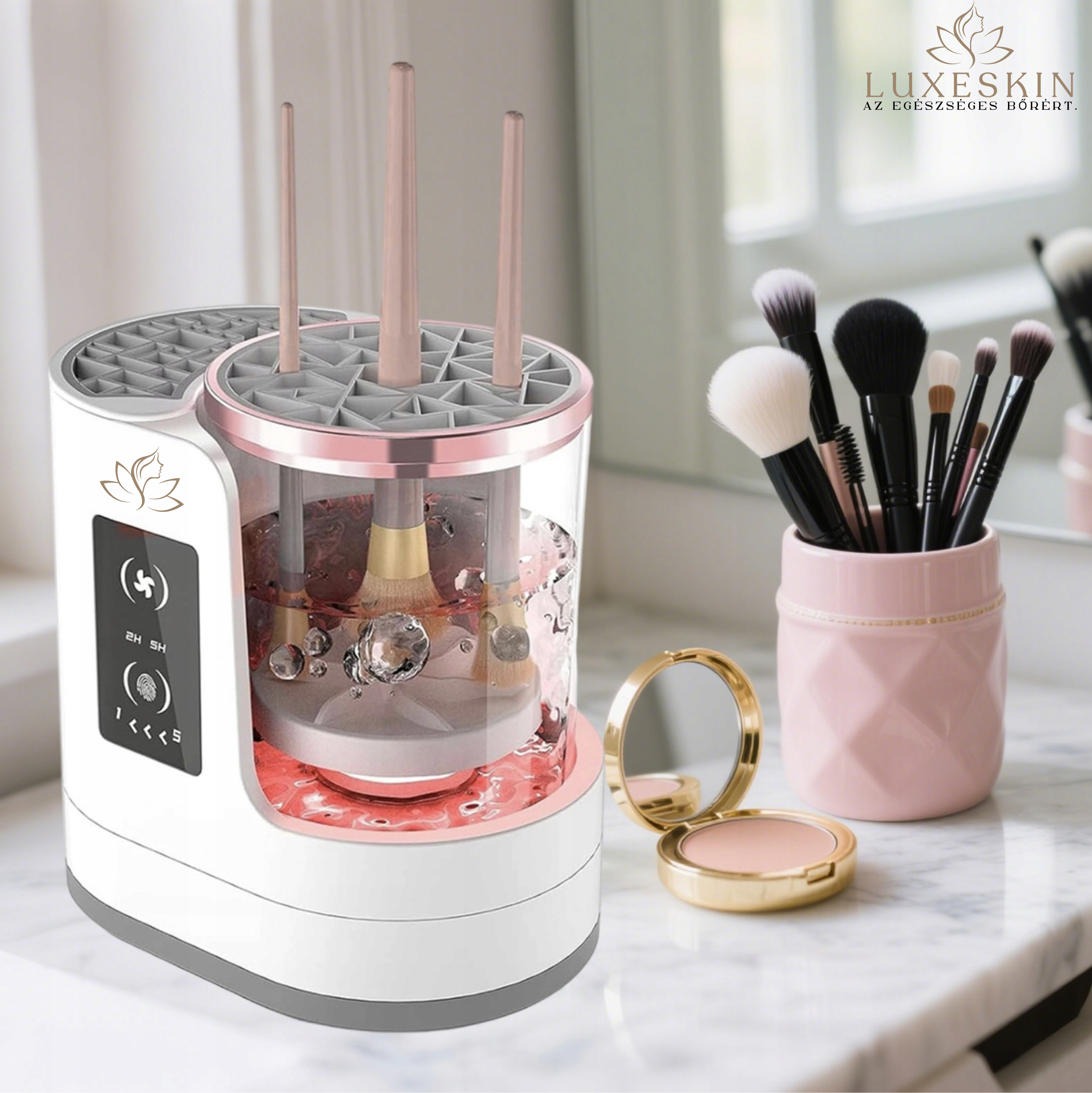 Luxeskin - InstantClean Ecsetmosó