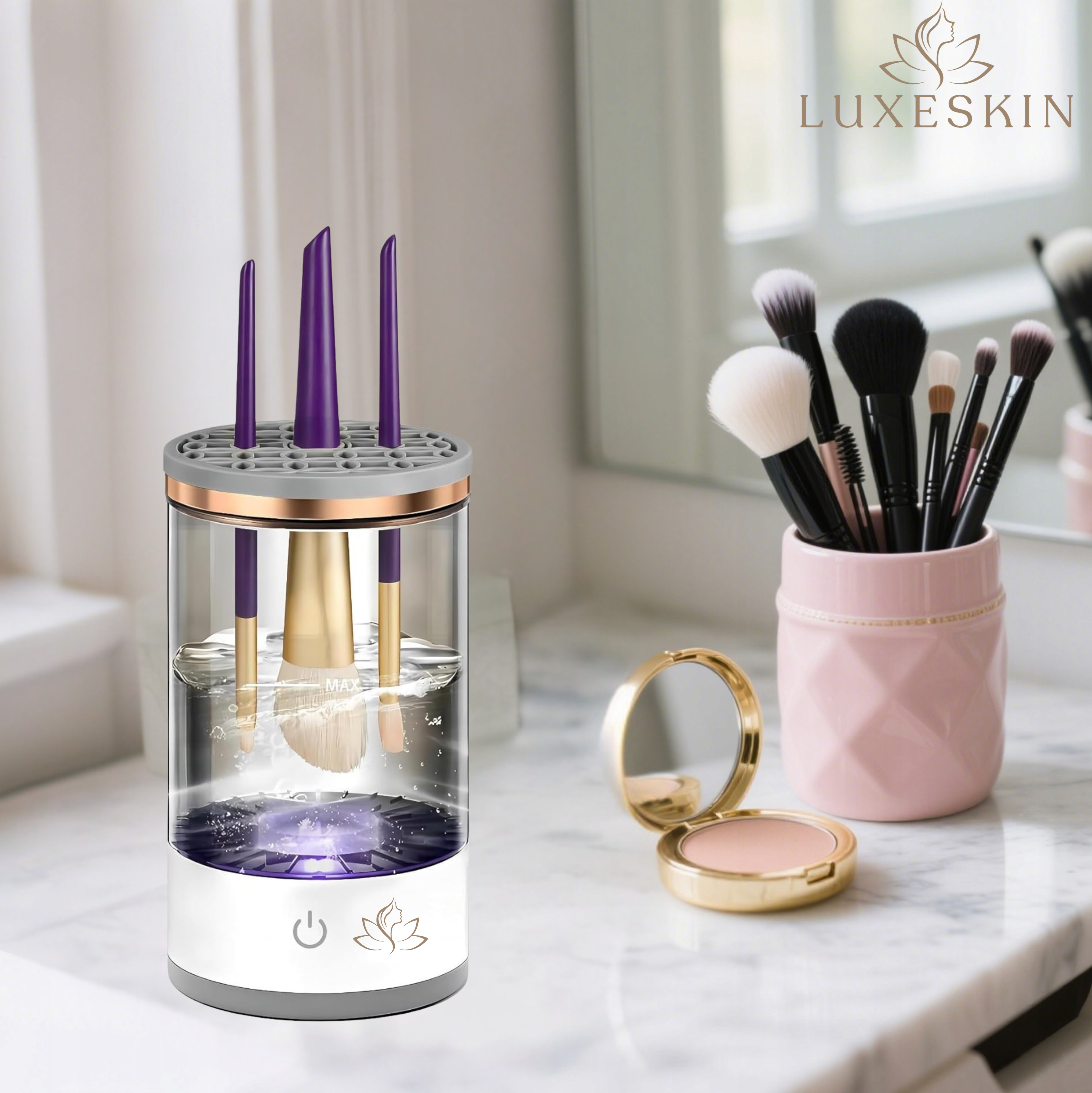 Luxeskin SOFT  - InstantClean Ecsetmosó